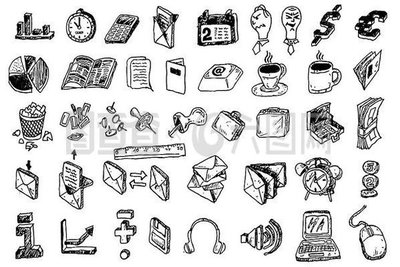 日常用品老物件簡筆畫 懷舊與藝術的融合